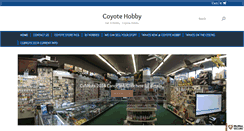 Desktop Screenshot of coyotehobby.com